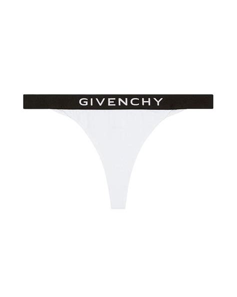 givenchy logo thong|Thong in jersey bio with GIVENCHY 4G signature .